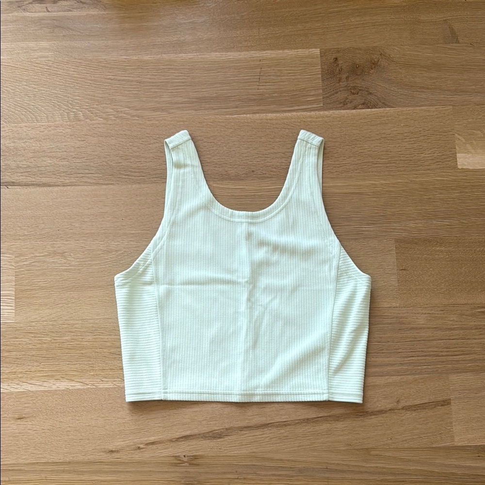 Women's Mint Ribbed Tank Top